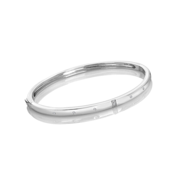Hot Diamonds Pevný náramok s diamantom a topazy Most Loved DC217
