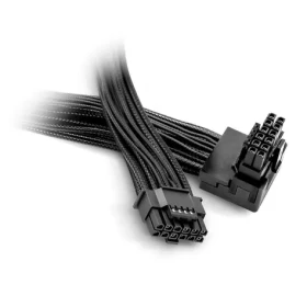 Be quiet! 12V-2X6 12VHPWR 90 Grad PCIe 5.0 Adaptér kábel čierna / 70cm (BC073)