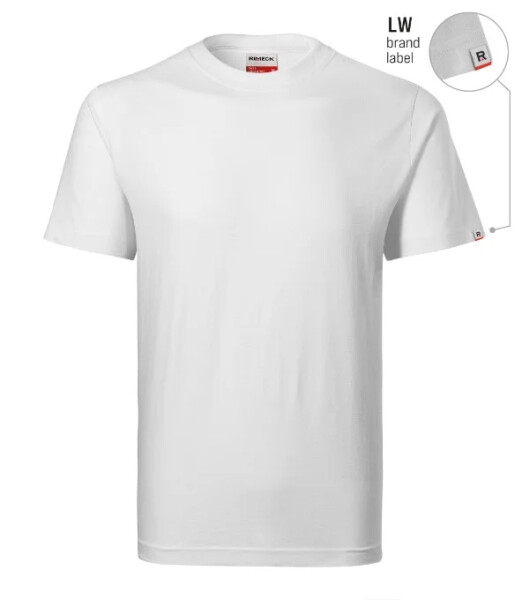 Recall unisex tričko biele 00 (štítok značky) L