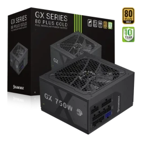Gamemax GX 750GF / Zdroj ATX / 750W / 80 PLUS Gold / plne modulárne (GX 750GF)