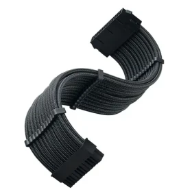 Silverstone Kábel ATX 24-Pin 300mm - čierna / pletený (SST-PP07E-MBB)