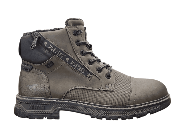 Mustang 15M016100200 Pánske zimné členkové topánky khaki 45