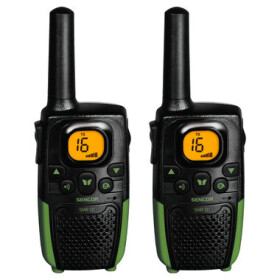Sencor SMR 131 Twin / 2x vysielačka / LCD / dosah 7km / 16 kanálov (8590669303588)