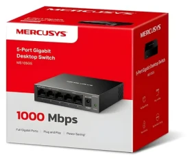 Mercusys MS105GS / Switch / 5x Gigabit / Desktop / Bez ventilátora (MS105GS)