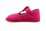 Papuče Beda ružové s trblietkami zúžené (BF-060010/W/02) 25 EUR