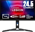 24.5 Lenovo R25f-30 čierna / VA / 1920x1080 / 0.5ms / 3000:1 / 380 cd-m2 / DP+HDMI / Pivot / VESA (67B8GACBEU)