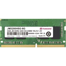 Transcend JetRAM RAM modul pre notebooky DDR4 8 GB 1 x 8 GB 3200 MHz 260pin SO-DIMM JM3200HSG-8G; JM3200HSG-8G