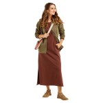 Bushman Dámske šaty s kapucňou Adare, burgundy XL
