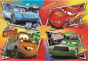 Clementoni 26332 Puzzle Autá: Silná štvorka MAXI 60 dielikov