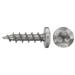 Fischer 574096 skrutky do drevotriesky 3.5 mm 20 mm TX Nerezová oceľ 200 ks; 574096