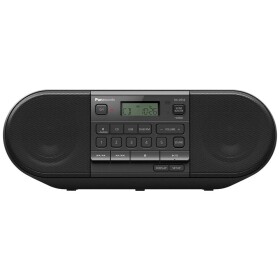 Panasonic RXD552E-K čierna / Rádio / DAB+ / VHF / CD / DC-R/RW / MP3 / BT 4.2 / USB (RXD552E-K)