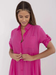 Dámske šaty MI SK A2275.09 vo farbe fuchsiovej – FPrice UNI