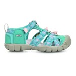 Keen seacamp ii bright aqua/pink-a-boo k (cnx) športové sandále 26 EUR