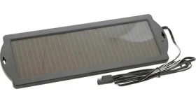 Compass Solárna nabíjačka autobatérie 1,8W / Nabíjačka / Udržiavacia / 12V / Klipsy a zástrčka 12V