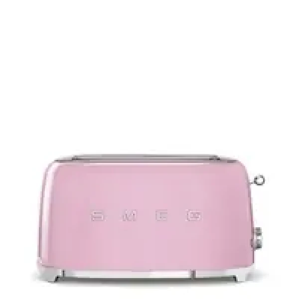 SMEG TSF02PKEU ružová / Hriankovač / 1500 W / 2 sloty / 4 hrianky / 6 stupňov opečenia (TSF02PKEU)