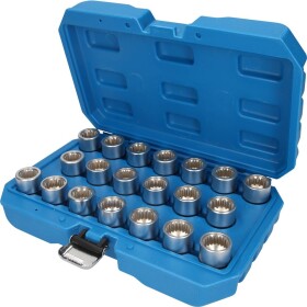 Sortiment zámkov kolies pre Porsche, 20 ks Brilliant Tools BT691330; BT691330