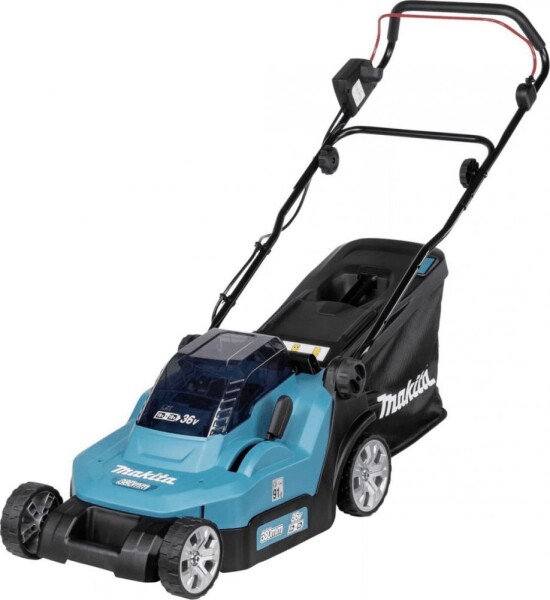 Makita DLM382Z / Aku Kosačka na trávu / 2x18V / až 560 m2 / záber 38 cm / kôš 40 l / bez Aku (DLM382Z)