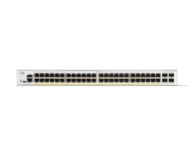 Cisco Catalyst 1300-48P-4G / Prepínač / L3 / riadený / 48× GbE PoE+ / 4× SFP (C1300-48P-4G)