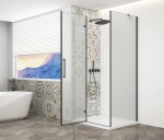 GELCO - TRINITY BLACK obdĺžnikový kút 800x900 ľavý, matné sklo, GT5680-90ML-B GT5680-90ML-B