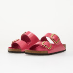 Tenisky Birkenstock Arizona Big Buckle Natural Leather Patent Women High-Shine Fuchsia Tulip EUR 40