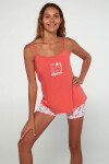 Vamp - Dámske dvojdielne pyžamo 20284 - Vamp coral berry L