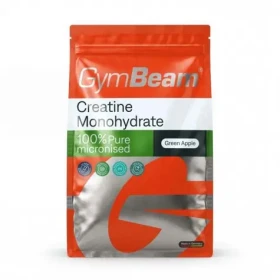 100% Mikronizovaný kreatín monohydrát - GymBeam (zelené jablko, 1000 g) (3885-76-1000g-greenapple-01)
