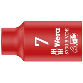 Wera 8790 B - 7 x 46 mm/ Nadstavec nástrčných hlavíc Zyklop VDE / izolovaný / s pripojovacím rozmerom 3|8" / dopredaj (05004951001)