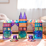 Connetix Connetix Tiles - Magnetická Stavebnica Dúhová XXL 212 ks
