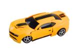 Mamido Auto-robot Transformers 2v1 športový žltý