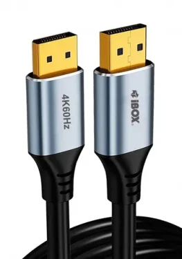 DisplayPort kábel 3 m pozlátené konektory / Kábel DisplayPort / 4K 60Hz / Pozlátené konektory (ITVDP013)