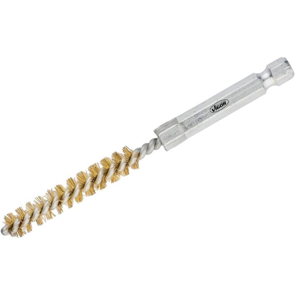 Vigor mosadzná kefa V4646M-8 10 ks; V4646M-8