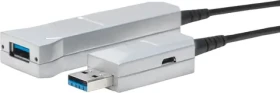 VivoLink USB 3.0 predlžovací kábel s optickým prenosom A - AM - F 10m čierna / 5Gbps USB 3.1 Gen 1 (PROUSB3AAF10)