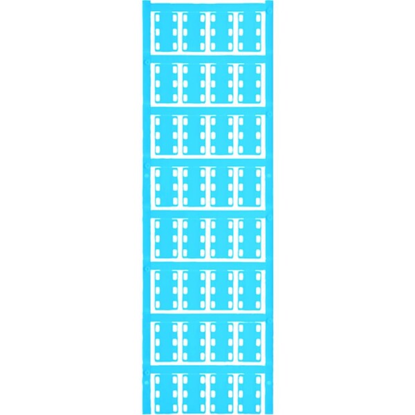 Weidmüller 1852450000 SFX 14/23 NEUTRAL BL V2 značenie káblov Druh montáže: káblové spony Potlačiteľná plocha: 8.20 x 23 mm modrá Počet markerov: 160 160 ks; 1852450000