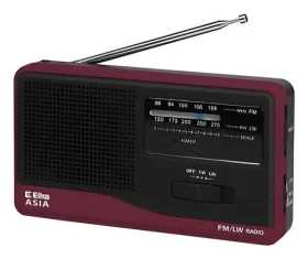 Asia Rádio čierna / Prenosné rádio (UBELTR000000037)