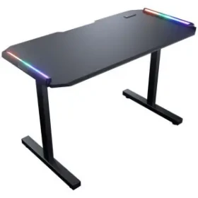 COUGAR DEIMUS 120 RGB čierna / Herný stôl / Š: 122 cm / V: 77 cm / H: 60.5 cm / 2x USB 3.0 / 1x USB-C (CGR-DEIMUS-B01)