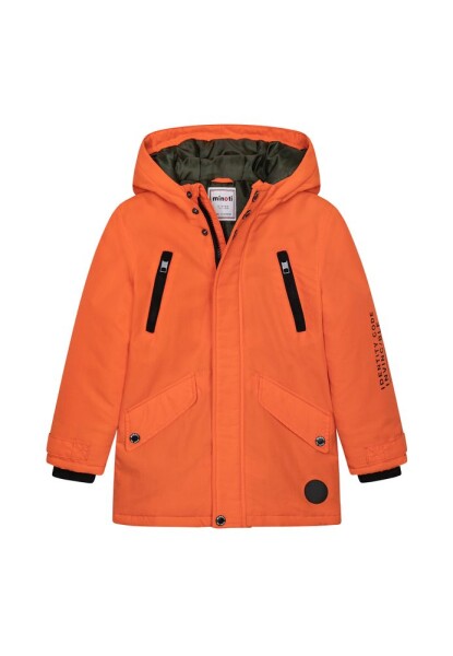 Chlapčenský kabát Parka, Minoti, Blazer 2, oranžová - 80/86 | 12-18m
