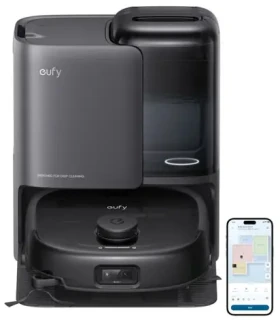 Anker Eufy Omni E25 čierna / Robotický vysávač s mopom / 20000Pa / prachové vrecko 3L / nádržka na vodu 2.5L (T2353G11)
