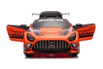 Mamido Elektrické autíčko Mercedes AMG GT3 oranžové