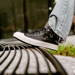 Tenisky Converse Chuck 70 Hi Black/ Silver/ Egret EUR 36