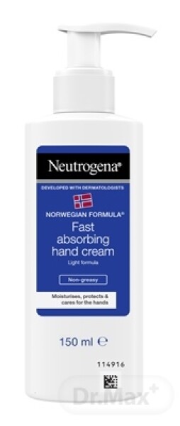 NEUTROGENA Rýchlo sa vstrebávajúci krém na ruky 150 ml