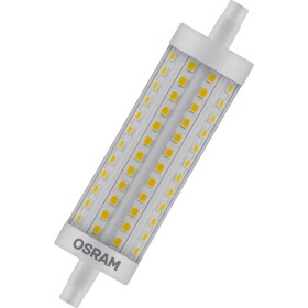 OSRAM 4058075432550 LED En.trieda 2021 E (A - G) R7s valcovitý tvar 15 W = 125 W teplá biela (Ø x d) 29 mm x 118 mm 1 ks; 4058075432550