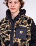 Carhartt WIP Prent Vest Liner Camo Duck Jacquard, Green XL