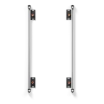 EDBAK ULS1500 čierna / LED osvetlenie pre rozvádzač / pre skriňu šírky 500 mm (ULS1500)