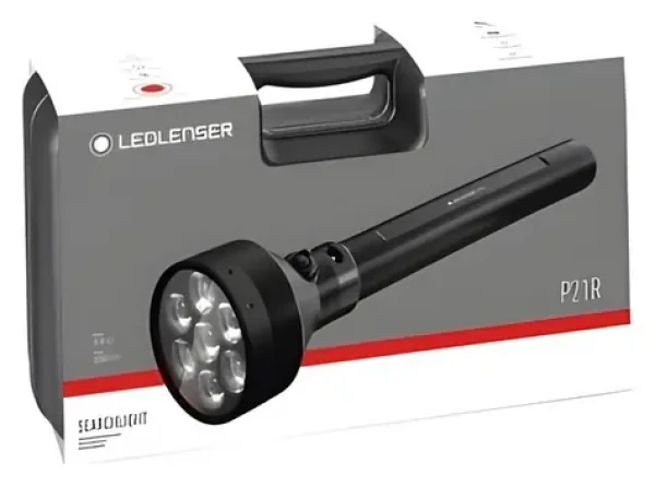 Ledlenser P21R čierna / Ručné svietidlo / 12000/5000/2000/220 lm / IP68 / 3x Li-FePO4 (503105)