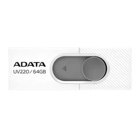 ADATA UV220 32GB bielo-šedá / Flash Disk / USB 2.0 (AUV220-32G-RWHGY)