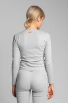 LaLupa Top LA038 Light Grey