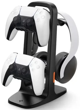 Spigen univerzálny stojan pre herný ovládač a headset čierna (AMP07412)