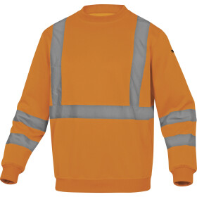 Pracovná mikina Delta Plus ASTRAL Farba: Reflexná oranžová, Veľkosť: 3XL (ASTRAOR3X)
