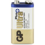 GP Ultra Plus alkalické batérie 9V 6LF22/1ks (1017511000)