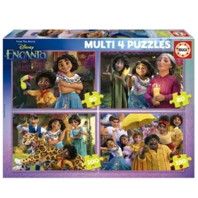 Educa Puzzle Encanto 4v1 (50 80 100 150 dielikov)